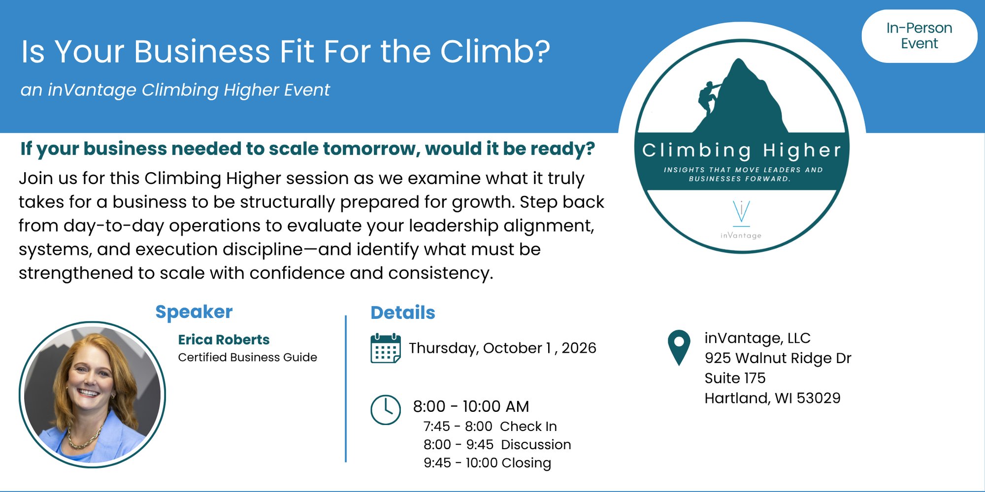 Climbing Higher - 10.1.2026